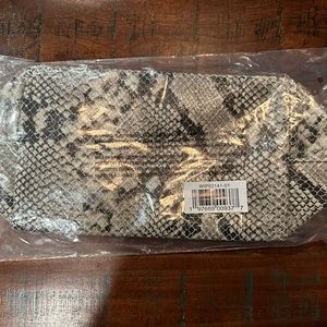 TARTE Snake Skin Cosmetic Bag NEW